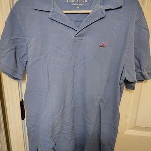 Nautica Men's Light Blue Polo Shirt